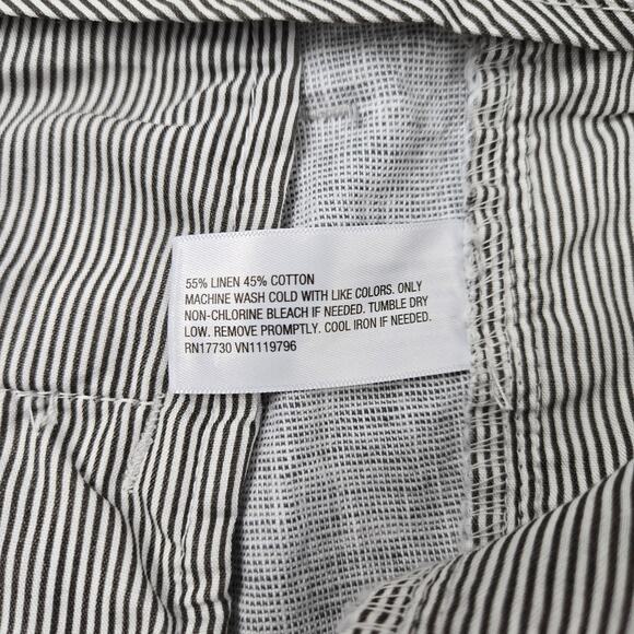 NWT Goodfellow Men's Linen Blend Shorts Gray Flat Front Every Wear Preppy sz 38 - Picture 9 of 9